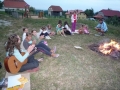 Taborni ogenj in peèen krompir