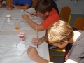 Barvanju smo se posvetili z vso resnostjo