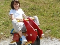 Maruša en el caballo