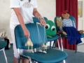 Solo puppet show