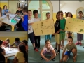 We also did our first posters!
