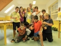 During the poem we were also making something with hands:)