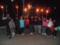 Walk with torches