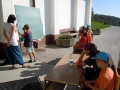 The school outside