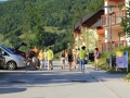 On our way to the appartments...
