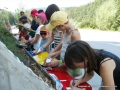 First workshop for children from Italy, Mexico and Slovenia