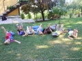 Resting on the grass