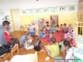 Predstavili smo se vrtcu in jim zapeli pesem.