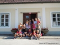 Group foto before Slomšek's house in Slom!!