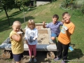 We made things out of clay.