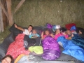 Just before we listened to scary stories...