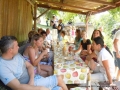 Small feast at the farm before saying goodbye...
