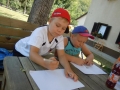 We are drawing our herbs.