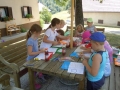 We just filled in the first page of our Camp Journals.