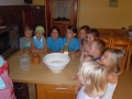 Now we made dough.