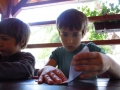 Making origami :)