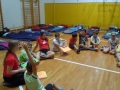 Getting their colourful folders:)