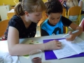 Filling out the Camp Journal