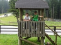 We found a little house.