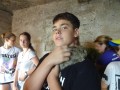Meeting the rabbits