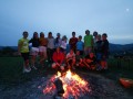 Around the fire