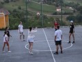Free time at the basketball court