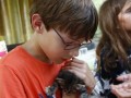 kitty petting