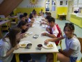 Dinner at camp