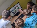 Exploring the photos on the computer