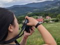 Taking pictures of nature