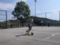 Leading a ball