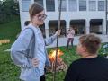 Setting the fire