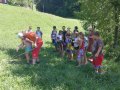 Cutting grass