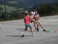 Three on three