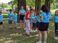 Folders and awards for campers