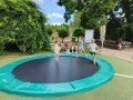 On the trampoline