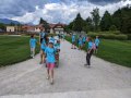 Going home from the camp