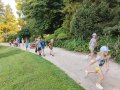 on the walk