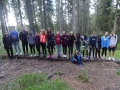 On the forest trail