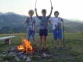 Let's make a campfire.