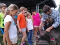 Blacksmith at work.